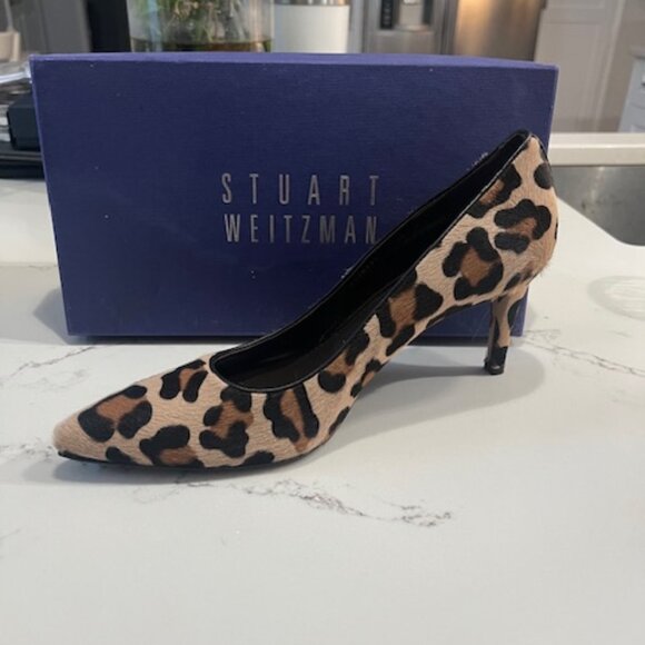 Stuart Weitzman Shoes - stuart weitzman leopard pumps size 10.